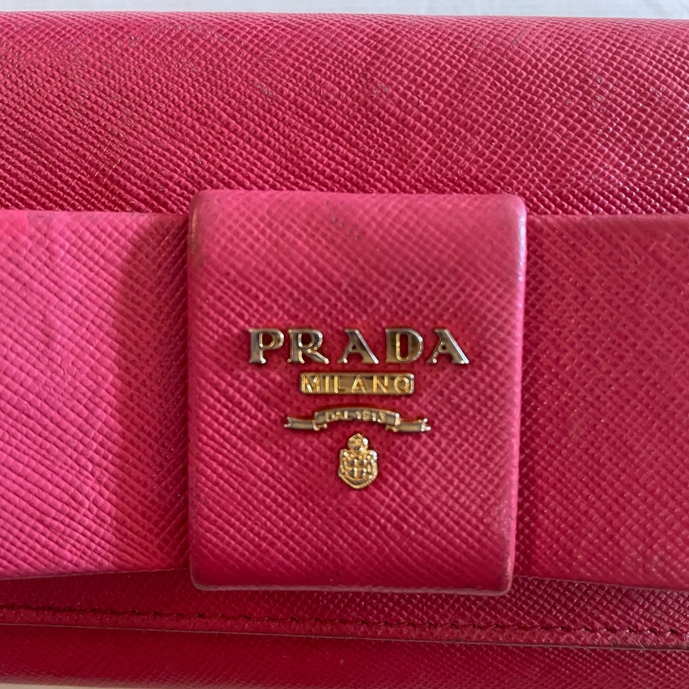 Prada Pink Wallet - Picture 2 of 11